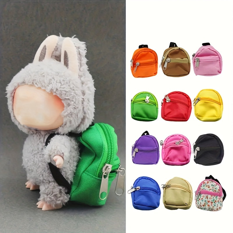 LABUBU 11.81" Doll Mini Backpack | 1/6 BJD Doll Bag Toy Accessories