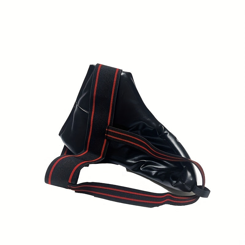 Mens Supreme Boxing Groin Guard - Quick-Adjust Premium PU Leather for Unmatched Protection and Intense Training Comfort