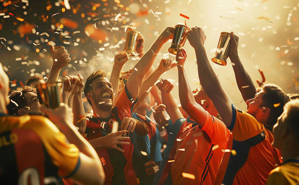 Official Size 5 Training Soccer Ball - Durable Machine-Stitched PVC Football