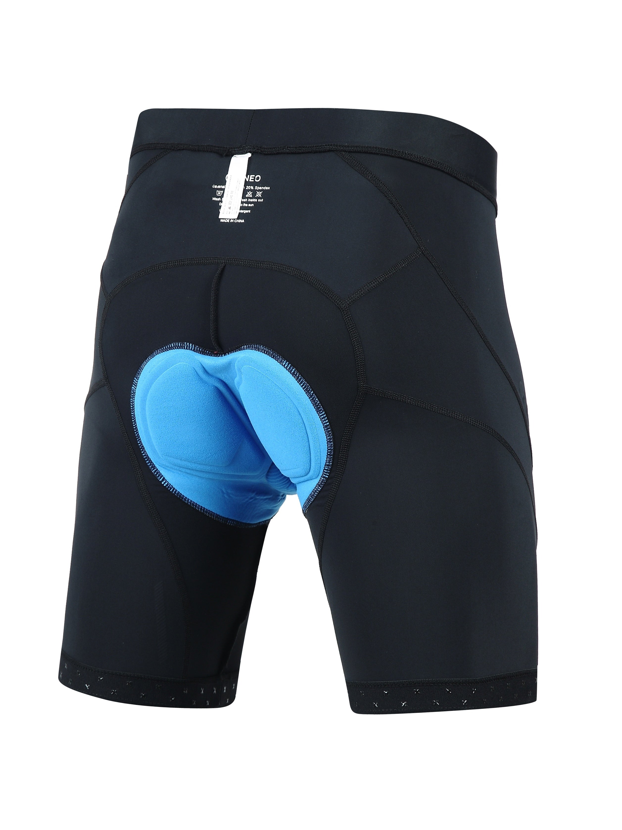 Mens High-Density Cushioned Cycling Shorts - Moisture-Wicking, Firm Compression for Unmatched Comfort - Ideal for Intense Riding and Biking Adventures