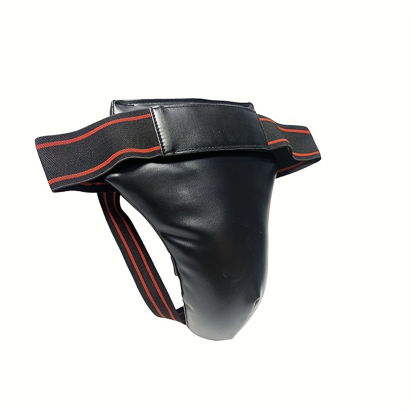 Mens Supreme Boxing Groin Guard - Quick-Adjust Premium PU Leather for Unmatched Protection and Intense Training Comfort