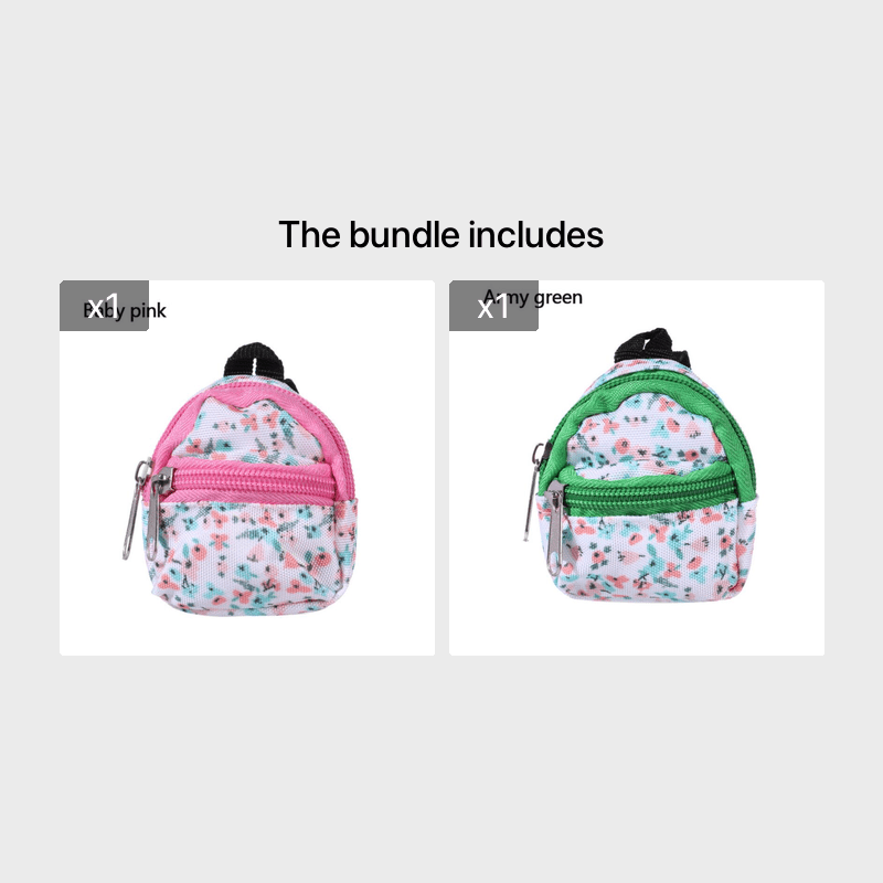 LABUBU 11.81" Doll Mini Backpack | 1/6 BJD Doll Bag Toy Accessories