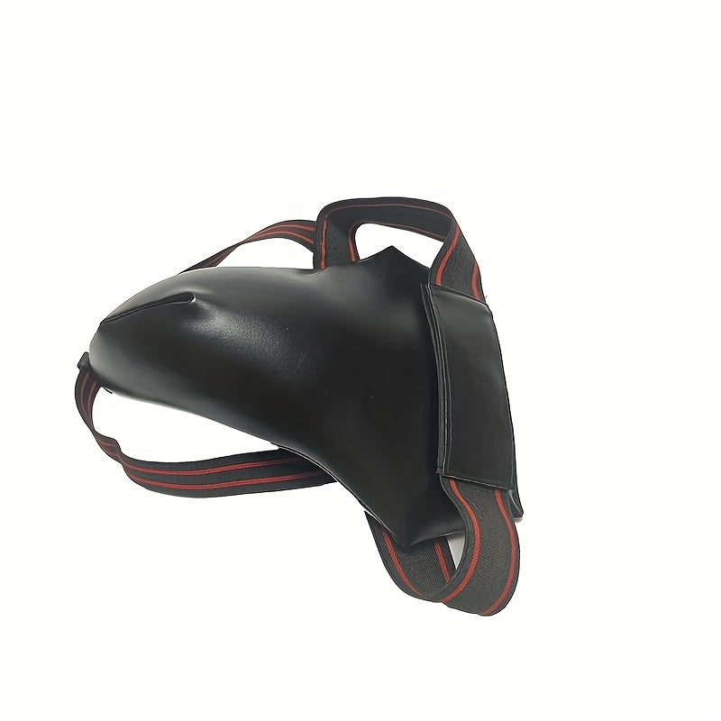 Mens Supreme Boxing Groin Guard - Quick-Adjust Premium PU Leather for Unmatched Protection and Intense Training Comfort