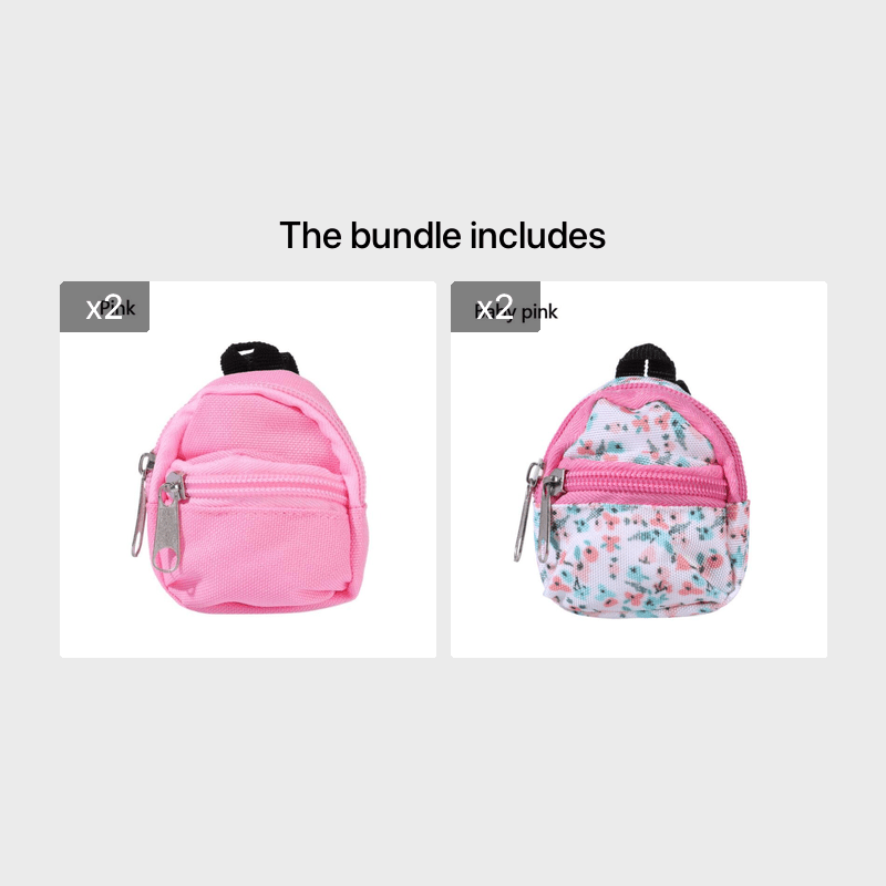 LABUBU 11.81" Doll Mini Backpack | 1/6 BJD Doll Bag Toy Accessories