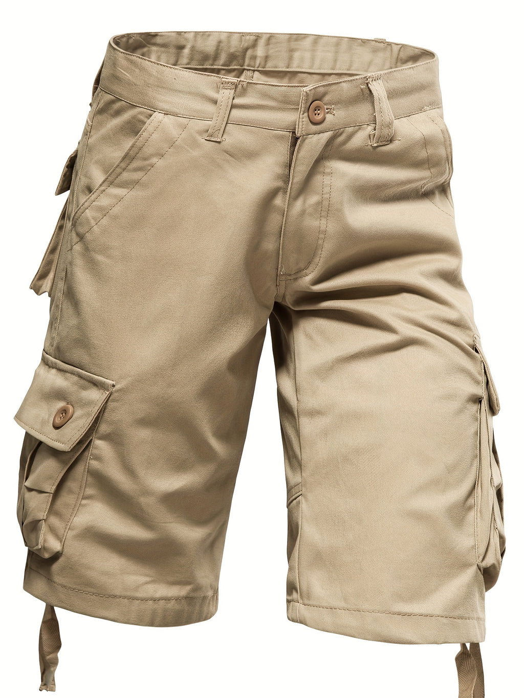 Men's Camo Cargo Shorts - Loose Fit, Comfortable Summer Shorts with Multiple Pockets, Woven Cotton Casual Pants