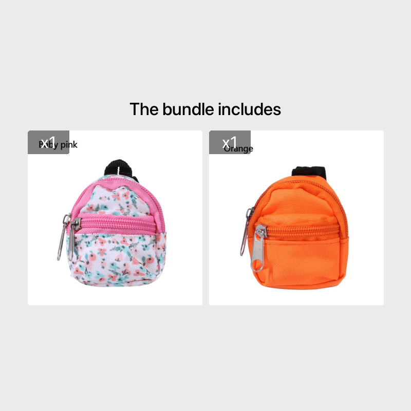 LABUBU 11.81" Doll Mini Backpack | 1/6 BJD Doll Bag Toy Accessories