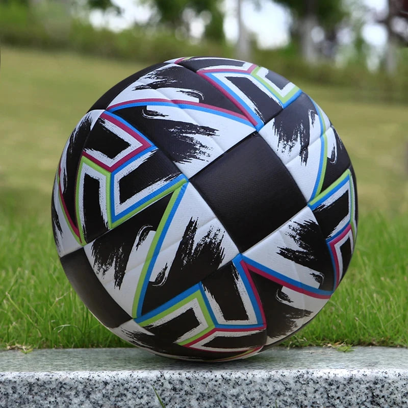 League Soccer Ball - Seamless Bonded Size 5 Match Football