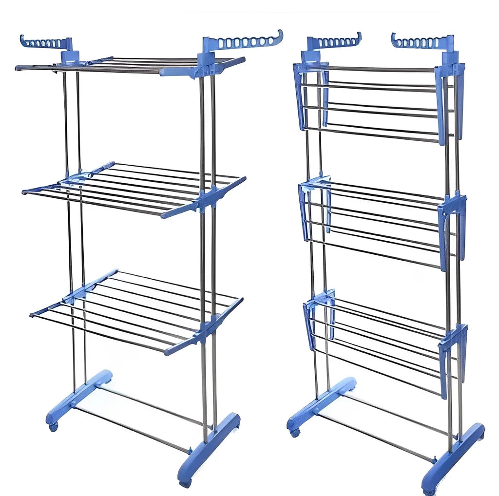 Vertical Clothesline 3 Floats Clothes Retratil Dobravel Large Float-Neverdie Store