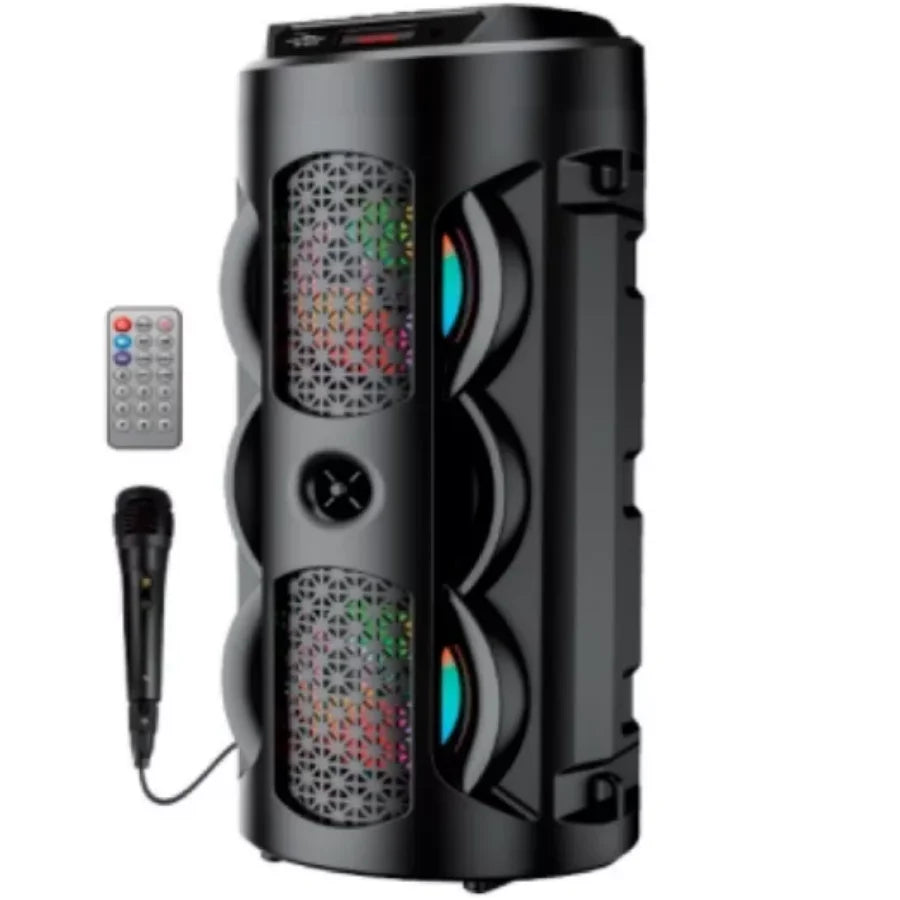 Caixa Som Bluetooth Torre Portátil 20W Fm Mp3 Usb Sd Microfone - trendingshoping.com