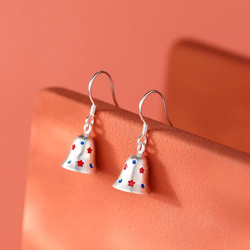 Snowman Bowknot Earring Jewelry