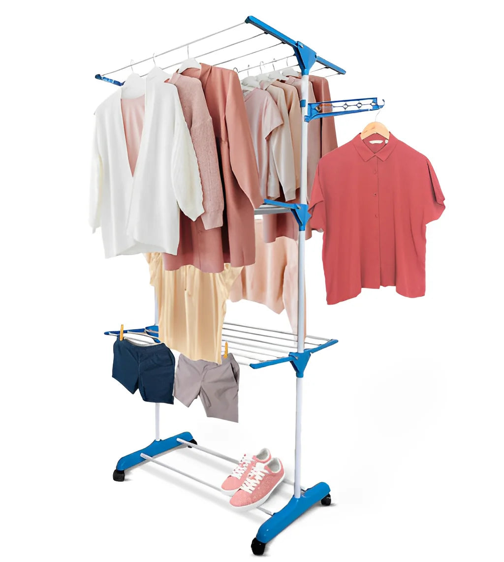 Vertical Clothesline 3 Floats Clothes Retratil Dobravel Large Float-Neverdie Store