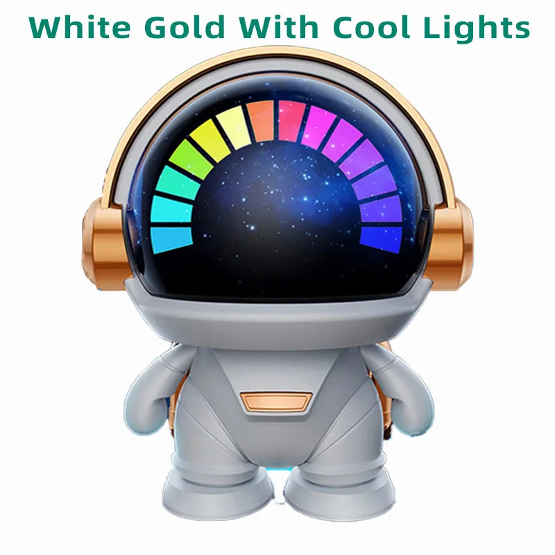 Astronaut Bluetooth Speaker – Hi-Fi Subwoofer & Galaxy Night Light