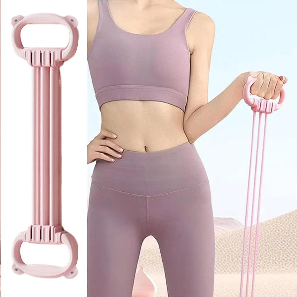 Resistance Band with Handle and Sports Band with Detachable Resistance Tube for Exercise Physical Therapy