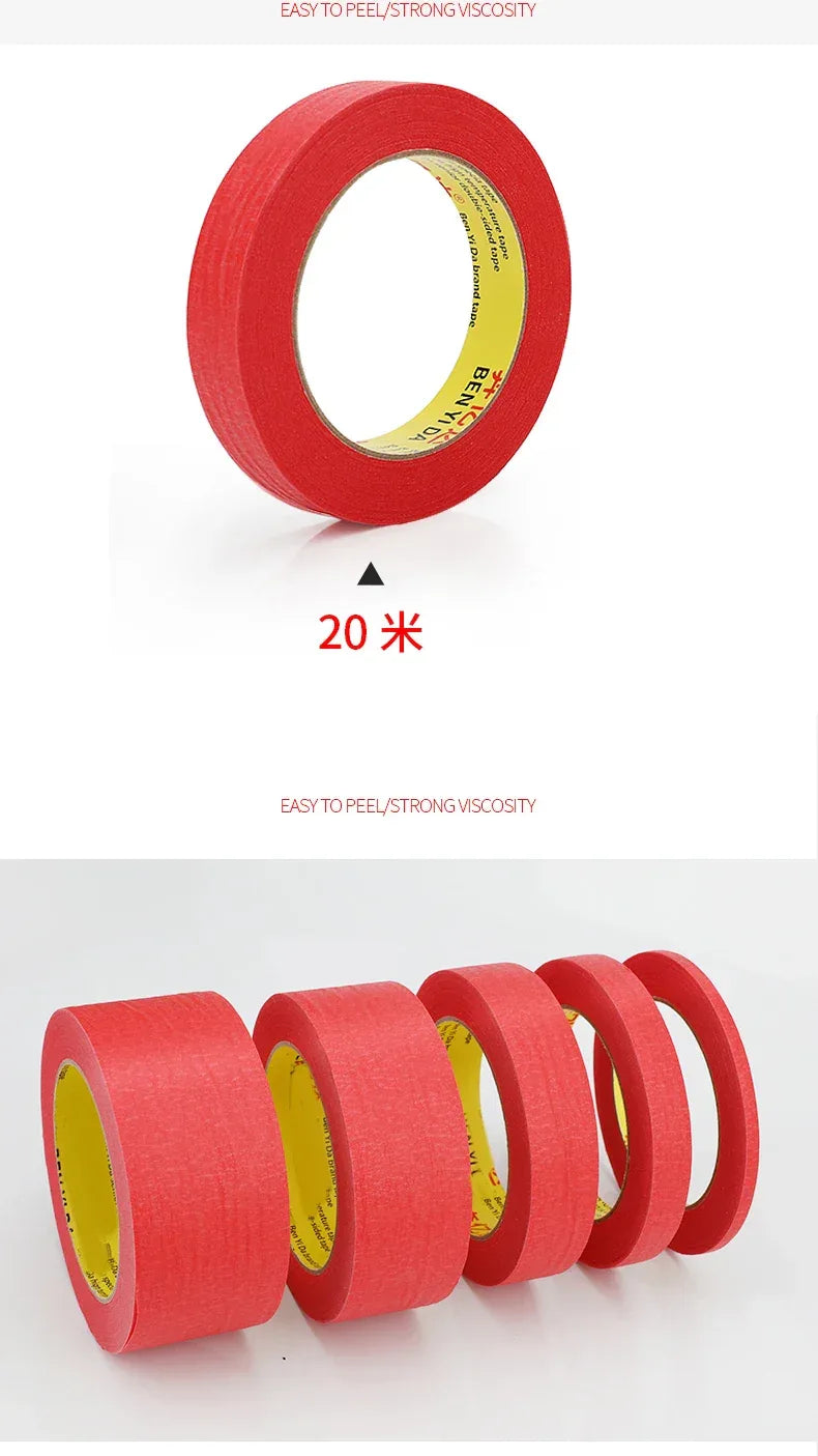 15 Rolls 15mm No-Trace Masking Tape | Multicolor Inkjet Tape for Office & Car - trendingshoping.com