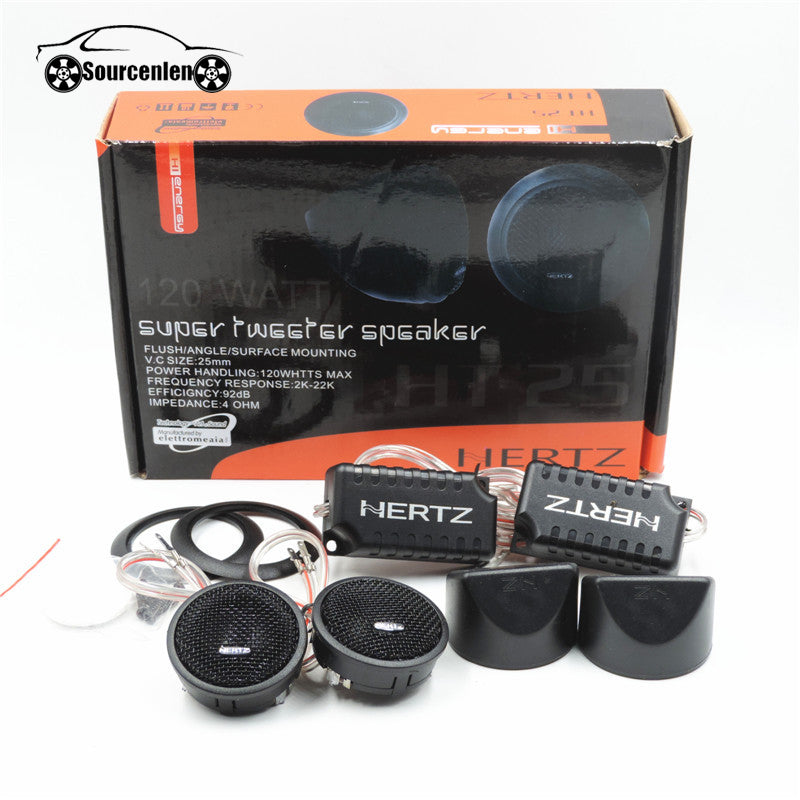 Speaker Component  Power 120W Dome Tweeter Car Speaker Crossover Divider Vehicle Auto Music Haut Parleur Voiture