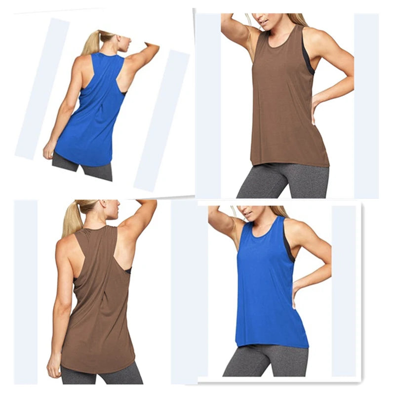 Women’s Yoga Top Long Sleeve High Elastic Gym Running Breathable Sports Shirt with Thumb Hole