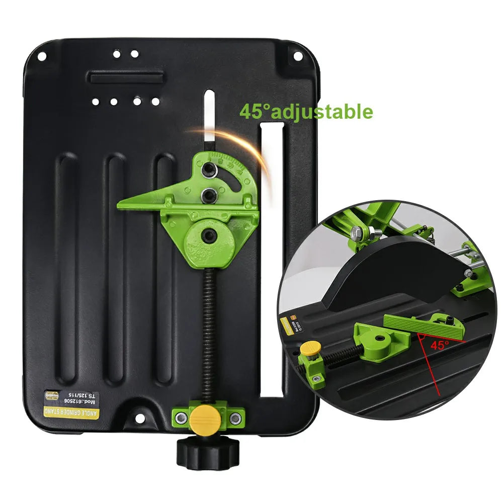 ALLSOME Angle Grinder Support Angle Grinder Fixed Universal Bracket for 100 115 125 Angle Grinder - trendingshoping.com