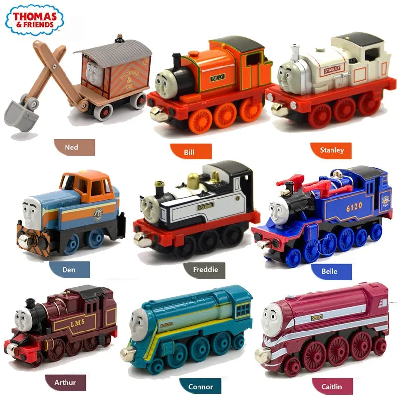 Thomas and Friends Track Master Train Role Model Metal Plastic Magnetic Track Railway Train Christmas Gift - trendingshoping.com