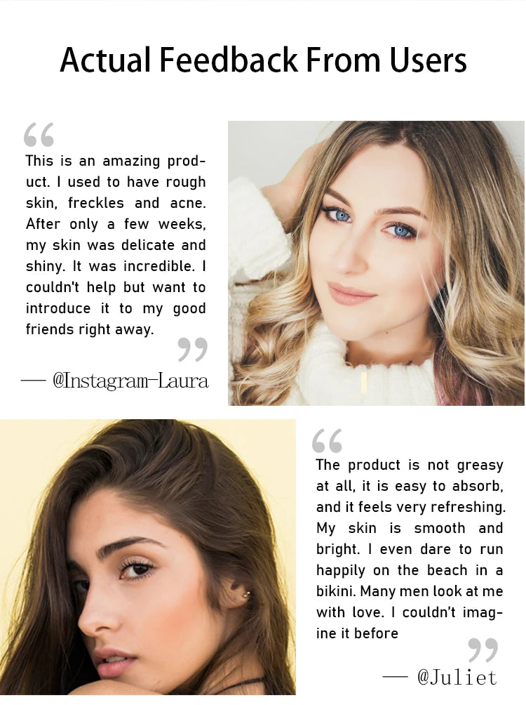 AILKE Face & Body Brightening Serum – Spot Care with Rose & Geranium