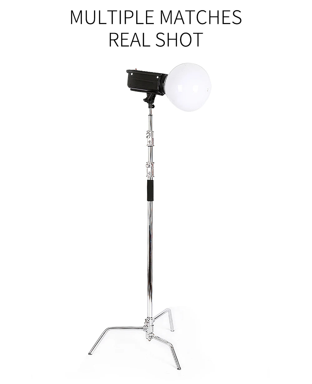 Photography Light Stand C-Stand Adjustable Metal Tripod for Studio Softbox