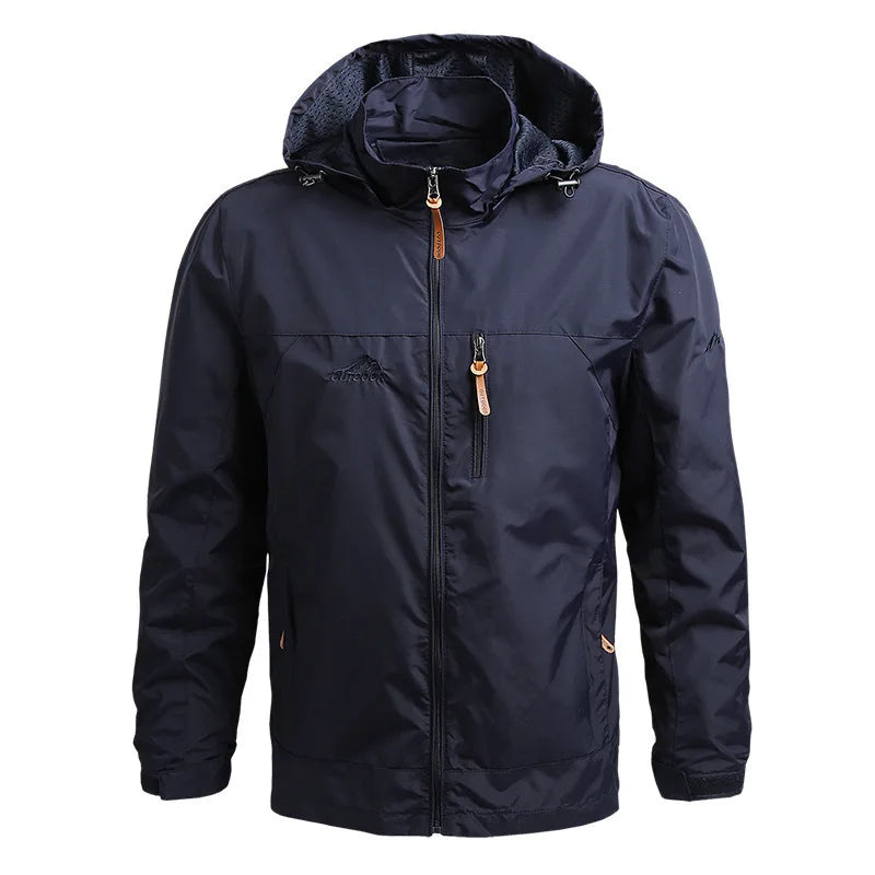 Men Windbreaker Fishing Field Jackets Outerwear Mens Winter Autumn Waterproof Flight Pilot Coat Hoodie Men Work Hunting Clothes - trendingshoping.com