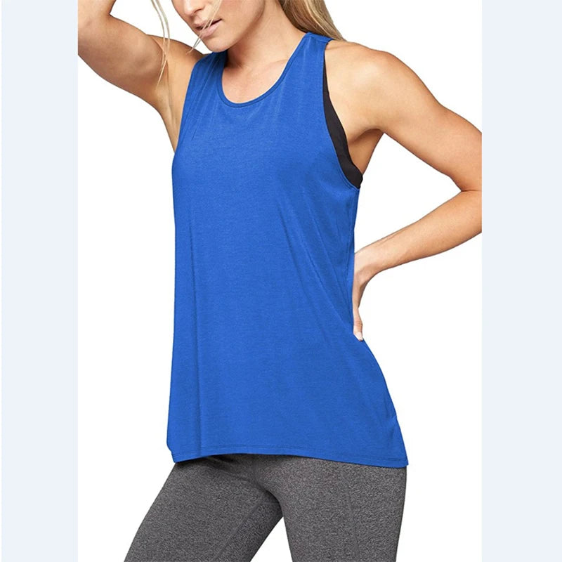 Women’s Yoga Top Long Sleeve High Elastic Gym Running Breathable Sports Shirt with Thumb Hole