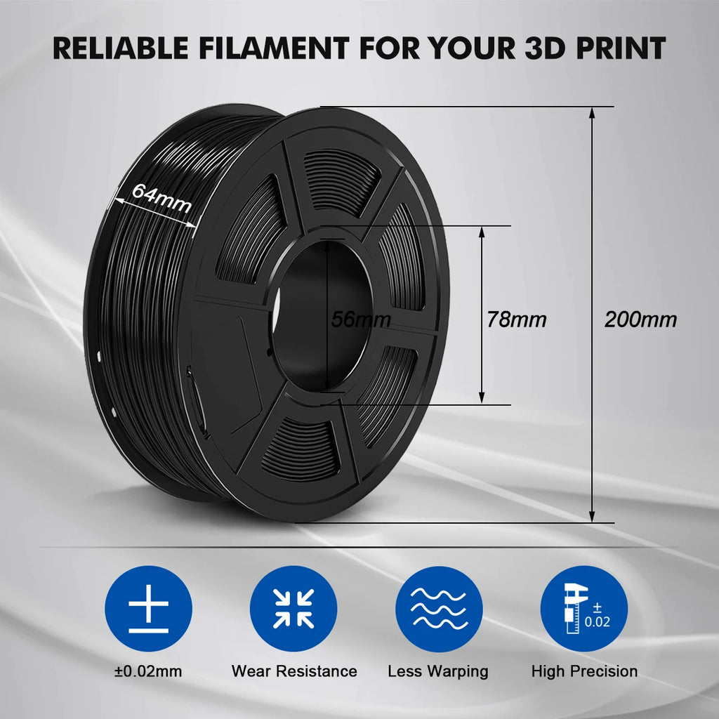 JAYO PETG/PLA/SILK/PLA Meta/PLA+/ABS 2Rolls 3D Printing Filament 1.75MM Children Creative Model Material For 3D Pen Filament - trendingshoping.com