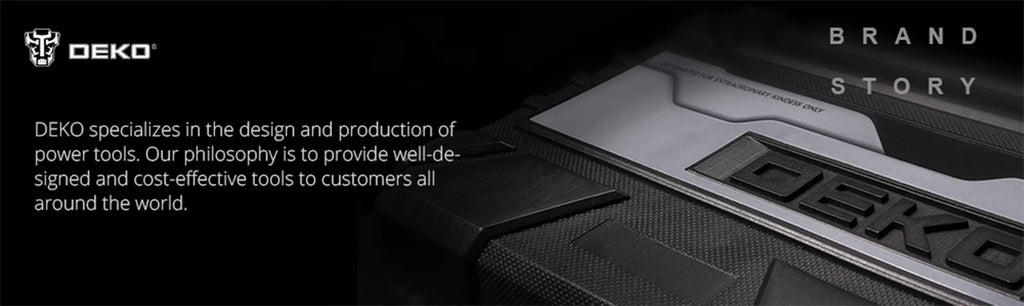 DEKO Cordless Drill 2 Speed Electric Screwdriver with Lithium Battery