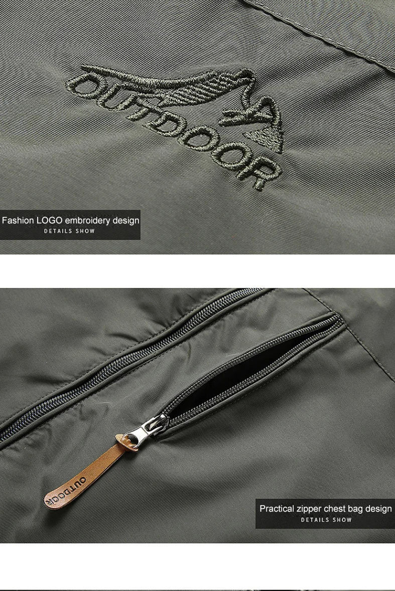 Men Windbreaker Fishing Field Jackets Outerwear Mens Winter Autumn Waterproof Flight Pilot Coat Hoodie Men Work Hunting Clothes - trendingshoping.com