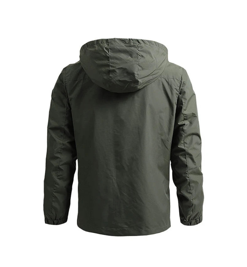 Men Windbreaker Fishing Field Jackets Outerwear Mens Winter Autumn Waterproof Flight Pilot Coat Hoodie Men Work Hunting Clothes - trendingshoping.com