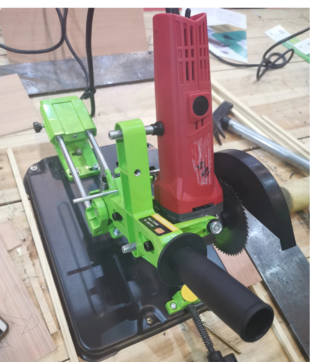 ALLSOME Angle Grinder Support Angle Grinder Fixed Universal Bracket for 100 115 125 Angle Grinder - trendingshoping.com