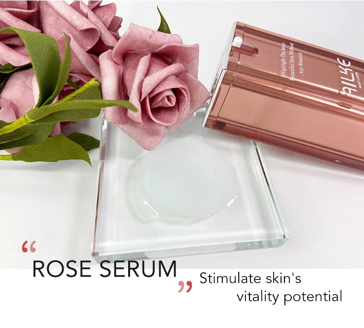 AILKE Face & Body Brightening Serum – Spot Care with Rose & Geranium