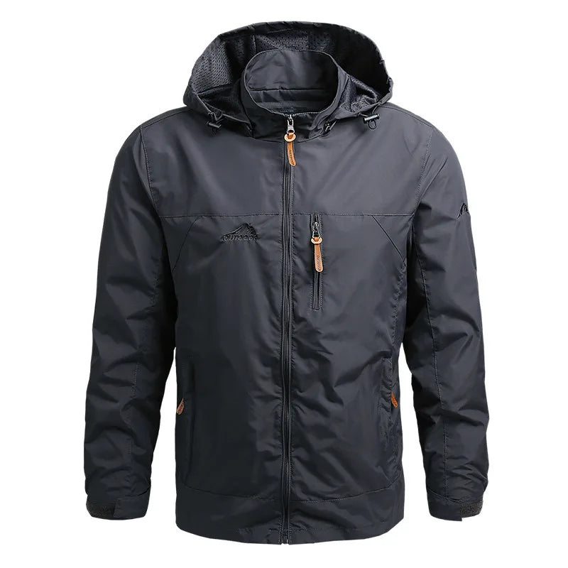 Men Windbreaker Fishing Field Jackets Outerwear Mens Winter Autumn Waterproof Flight Pilot Coat Hoodie Men Work Hunting Clothes - trendingshoping.com