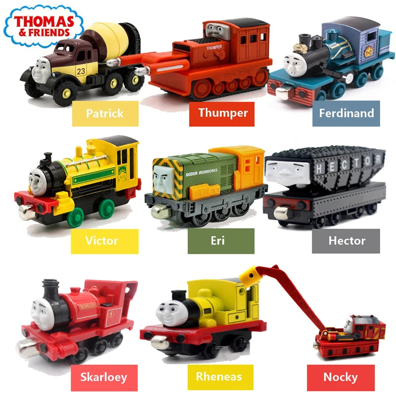 Thomas and Friends Track Master Train Role Model Metal Plastic Magnetic Track Railway Train Christmas Gift - trendingshoping.com