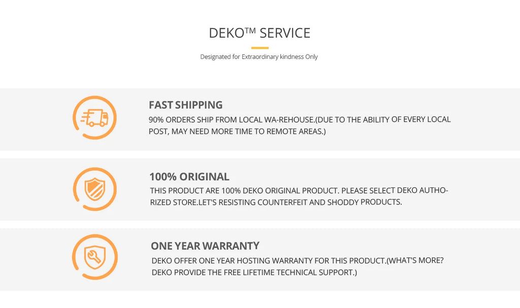 DEKO Cordless Drill 2 Speed Electric Screwdriver with Lithium Battery