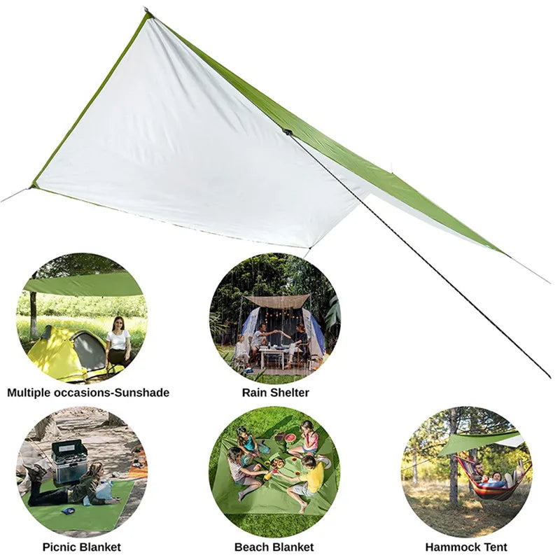 Solar Outdoor Camping Light 10 Meter String Light RGB LED Tent Atmosphere Light With Hook