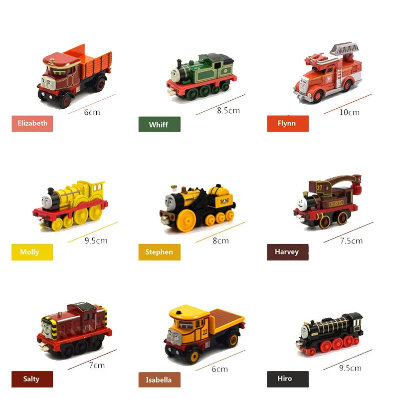 Thomas and Friends Track Master Train Role Model Metal Plastic Magnetic Track Railway Train Christmas Gift - trendingshoping.com