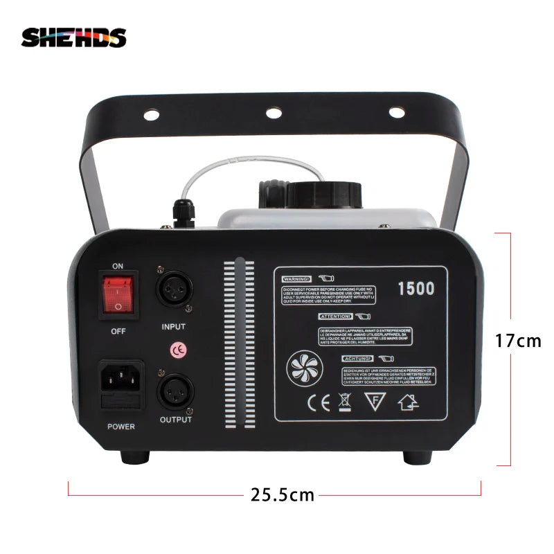 SHEHDS  1500W&1500W with DMX512 Smoke Machine for Concert Wedding DJ Fog Machine - trendingshoping.com