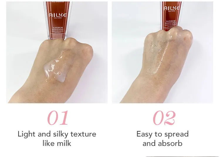 AILKE Face & Body Brightening Serum – Spot Care with Rose & Geranium