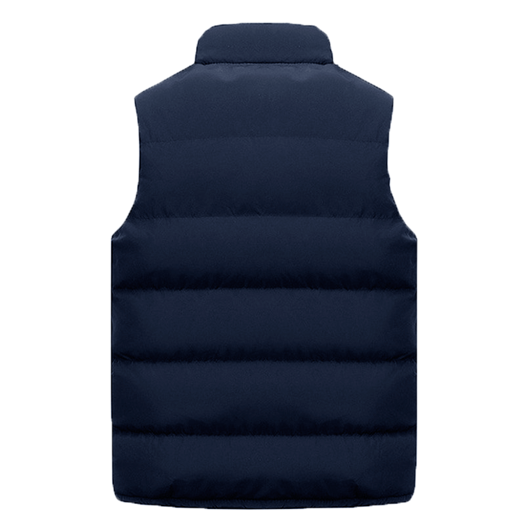 Men Winter Vest Jacket Sleeveless Waterproof Outerwear