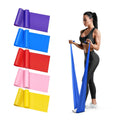 Resistance Bands for Working Out Elastic Exercise Bands Set for Yoga Pilates Rehab and Home Gym