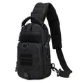 Men’s Tactical Outdoor Chest Sling Bag for Hiking Camping Cycling Fishing with MOLLE System