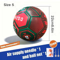 Portugal National Team Soccer Ball - Official Size 5 Seamless PU Match Football