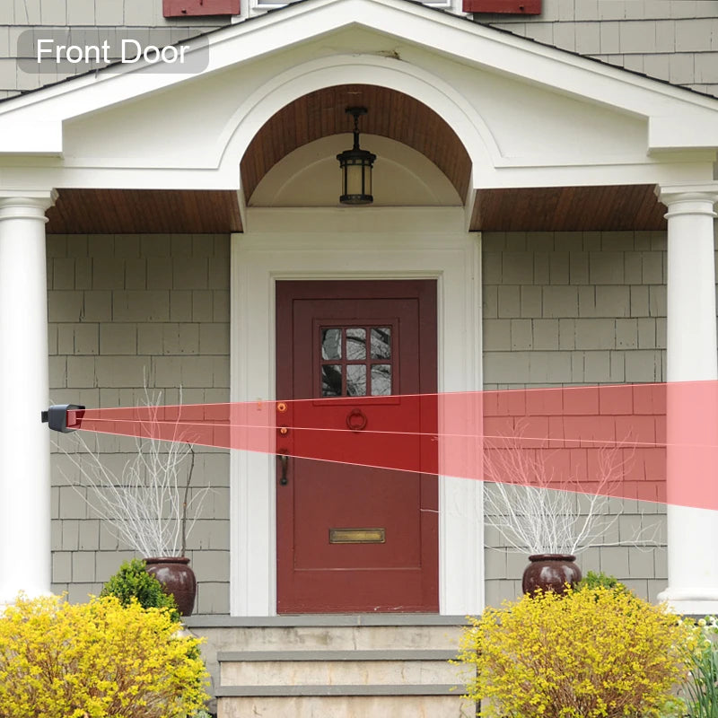 Smart Outdoor Home Security Weather Resistant Wifi Motion Sensor Detector With App Notifications Alexa Compatible