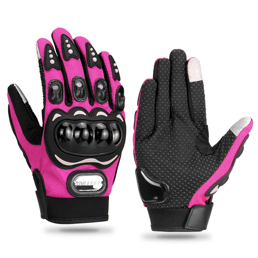 Motorcycle Gloves Full Finger Breathable Touch Screen Off Road Riding Gloves