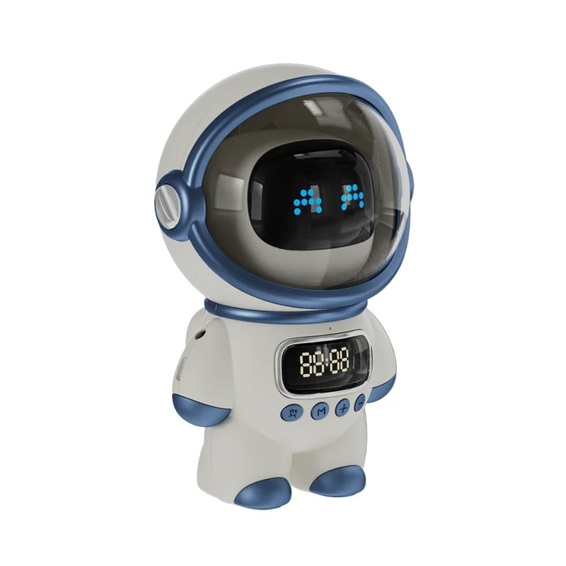 Smart Astronaut Bluetooth Speaker with Night Light, FM Radio, Portable Wireless Subwoofer Speaker