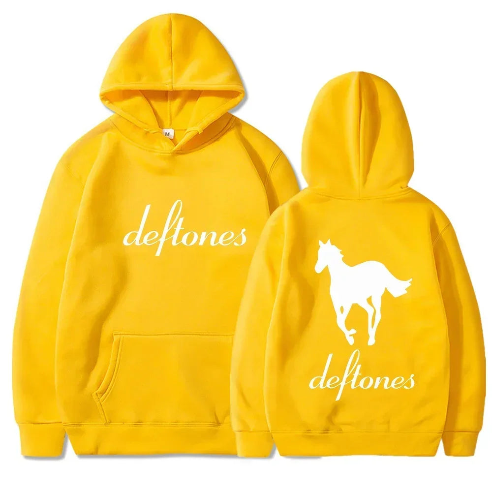 Deftones Hoodie – Unisex Harajuku Streetwear Long Sleeve Sweatshirt, Casual Fashion Pullover