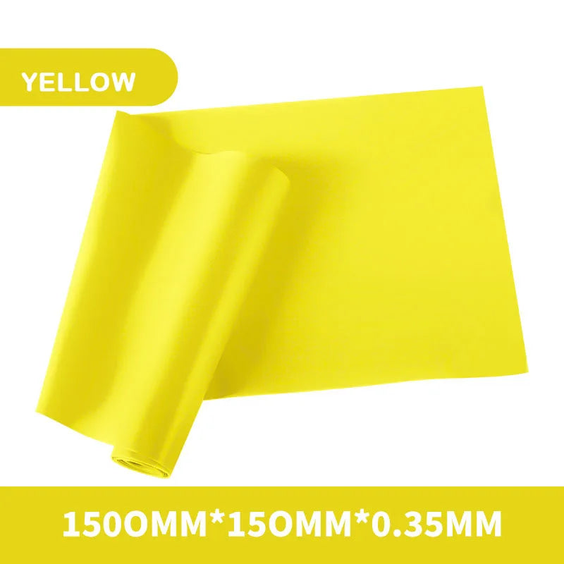 Stretch Elastic Resistance Band for Working Out Physical Therapy Pilates Outdoor Fitness and Home Gym