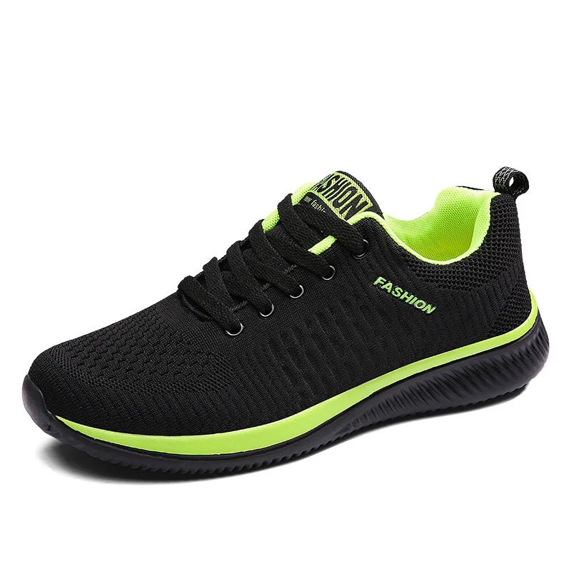 Men Sneakers Lightweight Men Casual Shoes Plus Size Men Sport Shoes Non-Slip Mesh Breathable Shoes Men Flats Walking Shoes