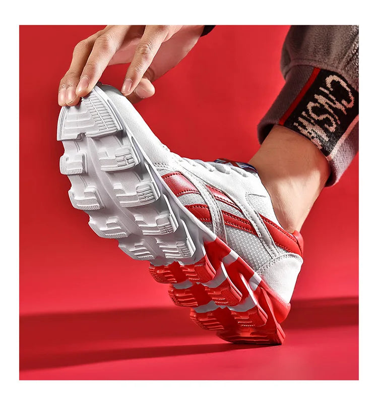 2025 Unisex Running Sneakers | Breathable Anti-Slip Comfortable Walking Shoes 36-48